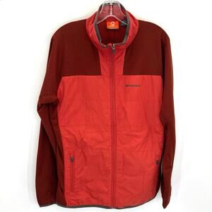 Merrell Primaloft men’s waffle thermal quilted athletic jacket